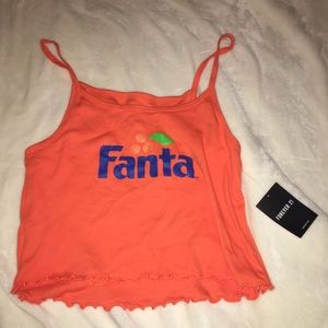 Fanta Cropped Tank